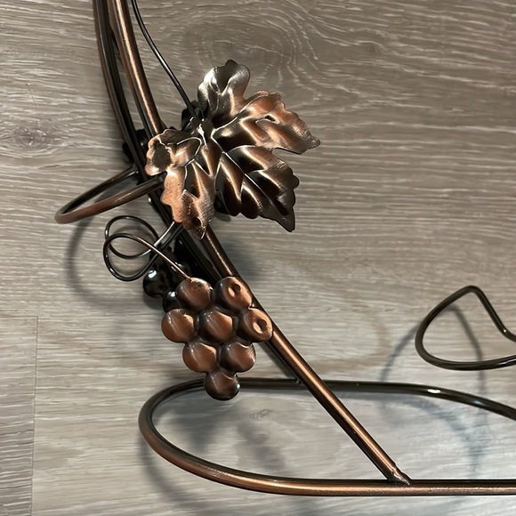 Wine rack with 2 glasses holder - Picture 5 of 5